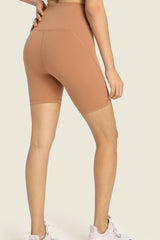 Millennia Seamless High-Rise Wide Waistband Biker Shorts